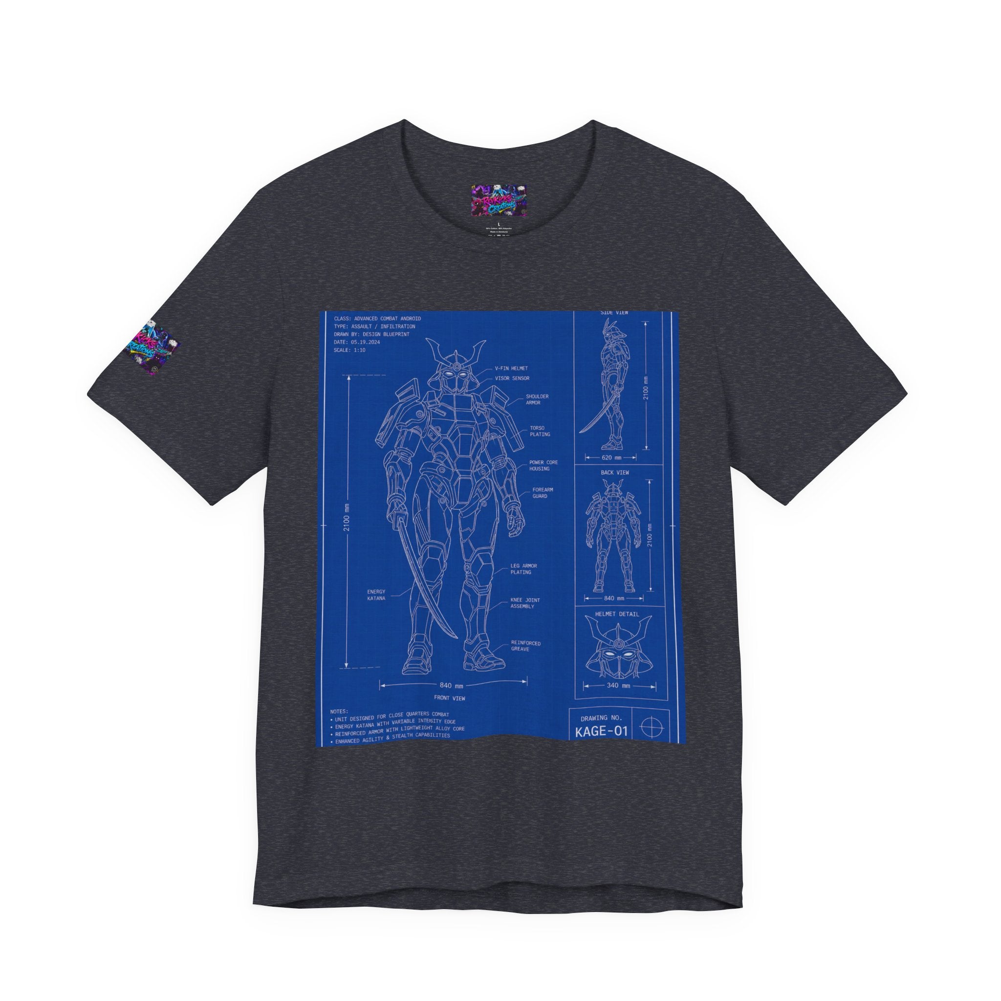 KAGE-01 Blueprint Tee