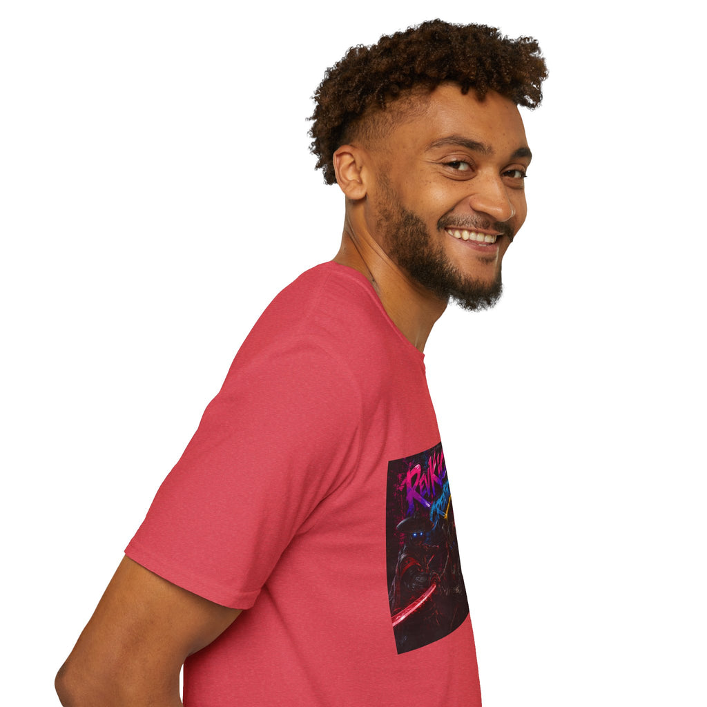 Retro Neon 'Ravkicks Creations' Graphic T-Shirt