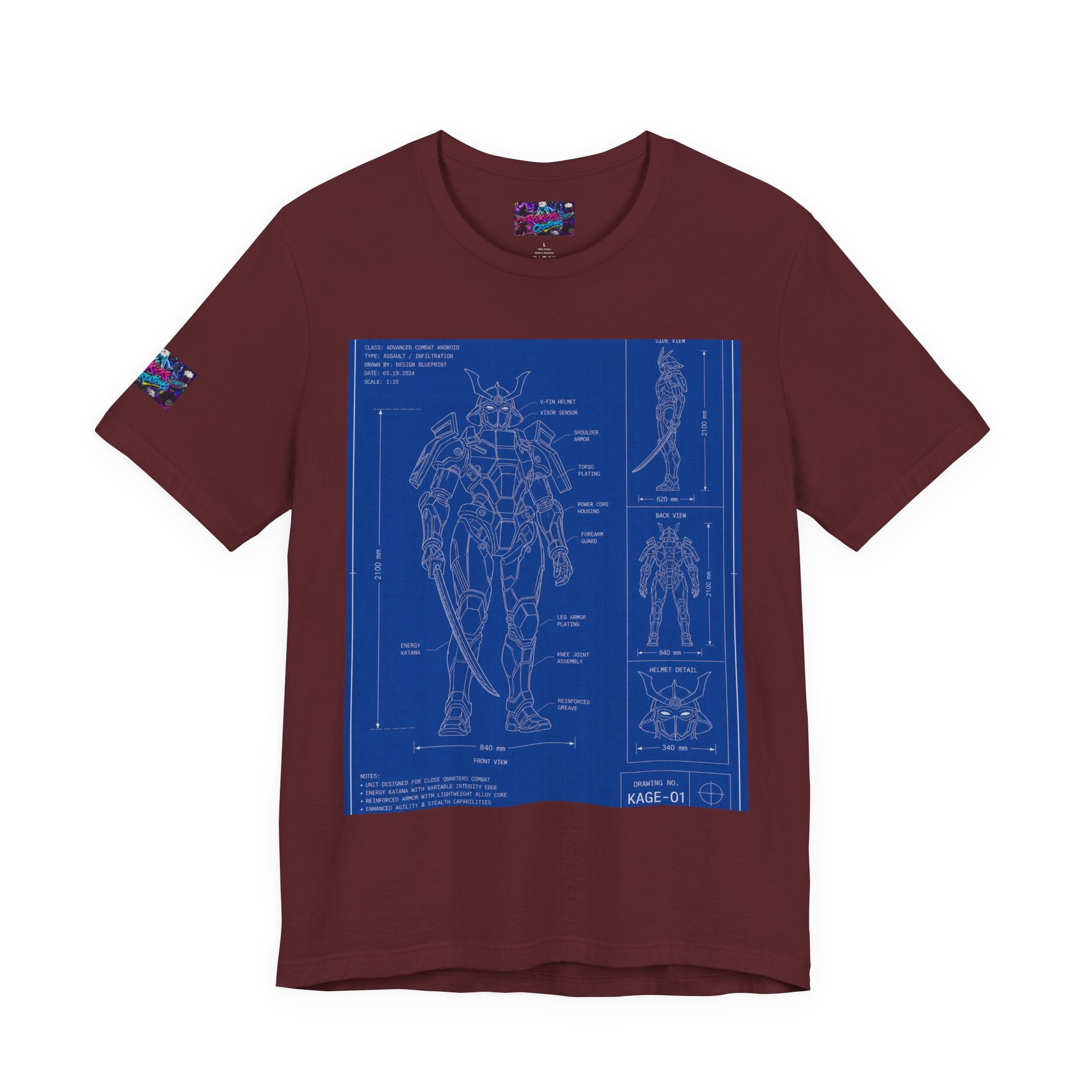 KAGE-01 Blueprint Tee