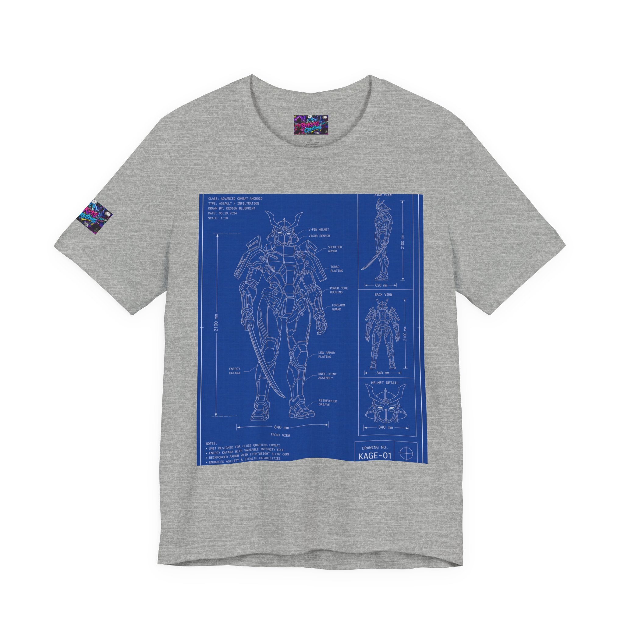 KAGE-01 Blueprint Tee