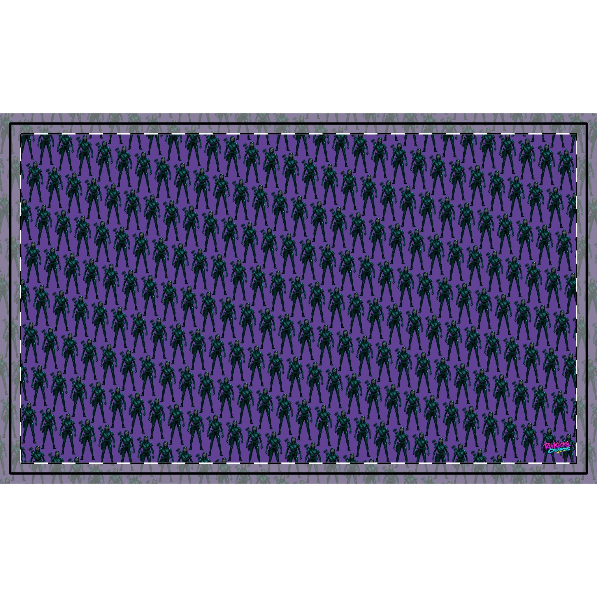 Rob-N Hood Fabric by the Yard — Purple Combed Cotton Prima (Halloween & Costume Sewing)