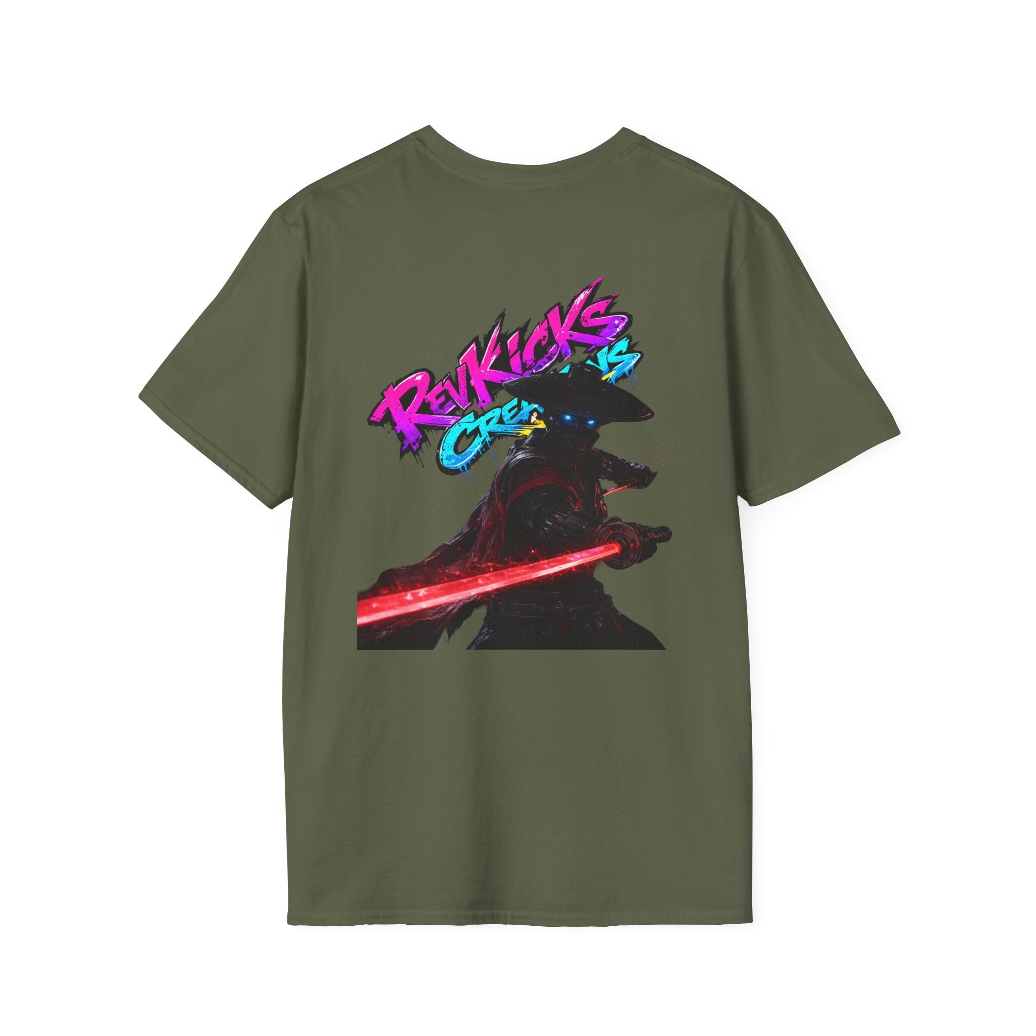 Cyber Samurai Graphic T-Shirt