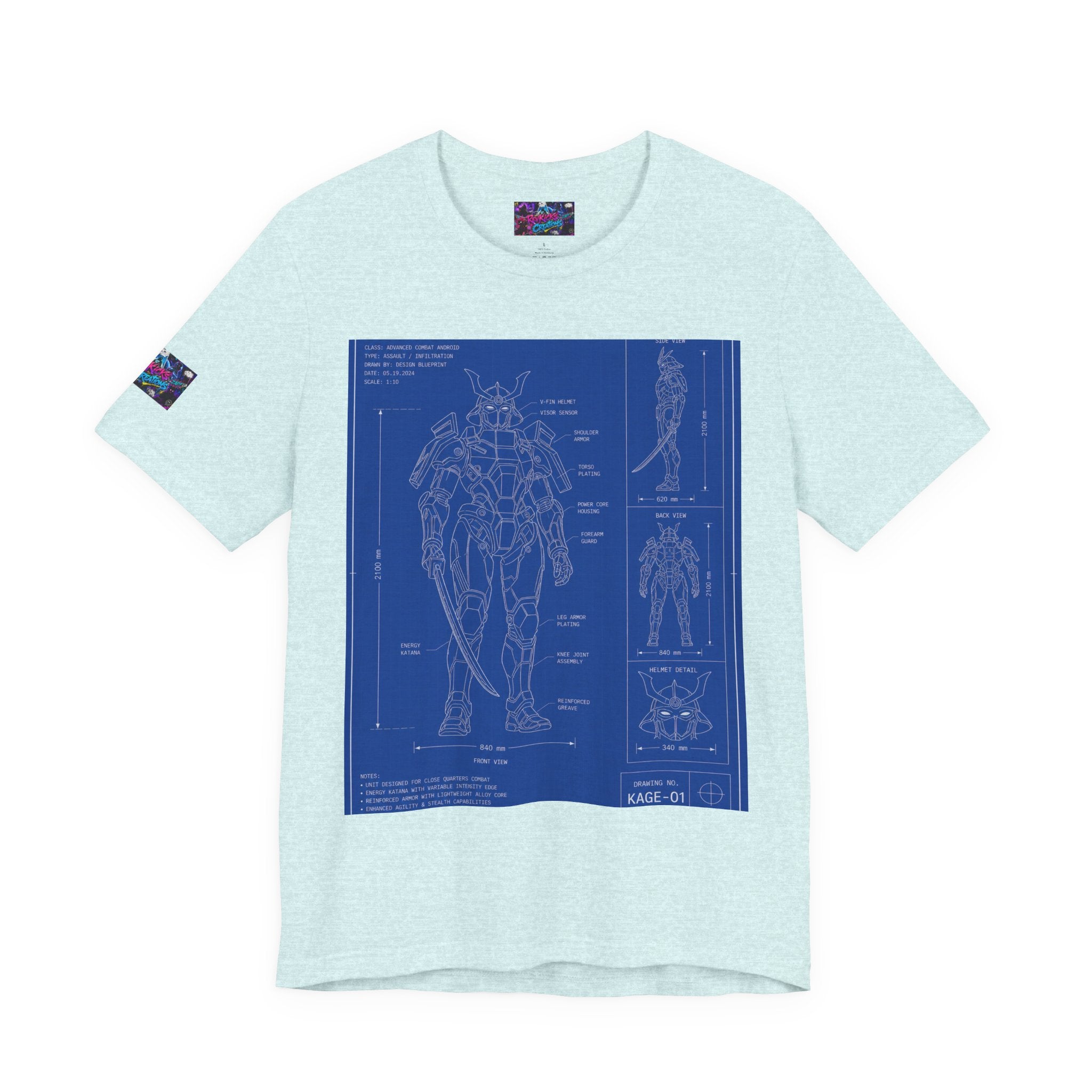 KAGE-01 Blueprint Tee