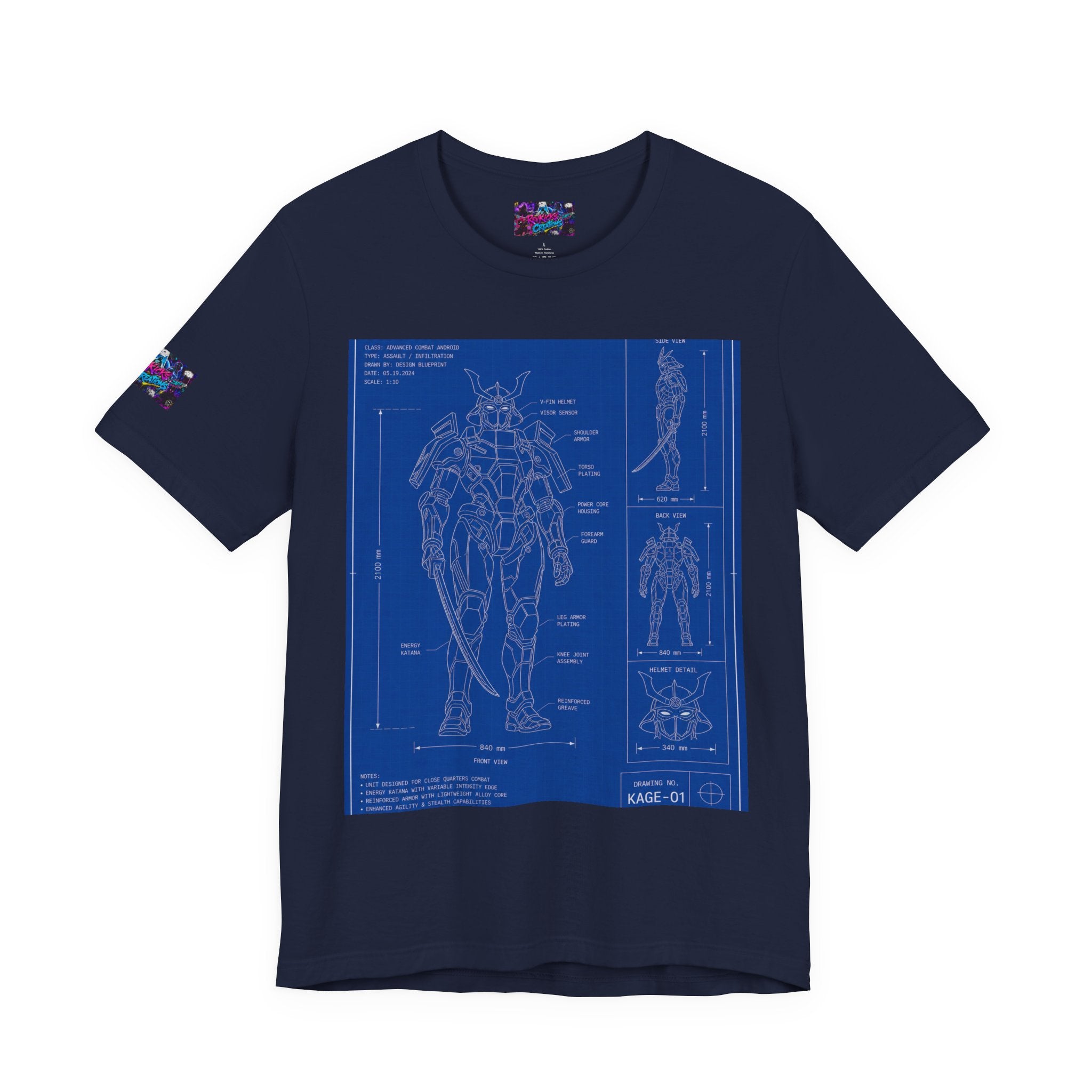 KAGE-01 Blueprint Tee
