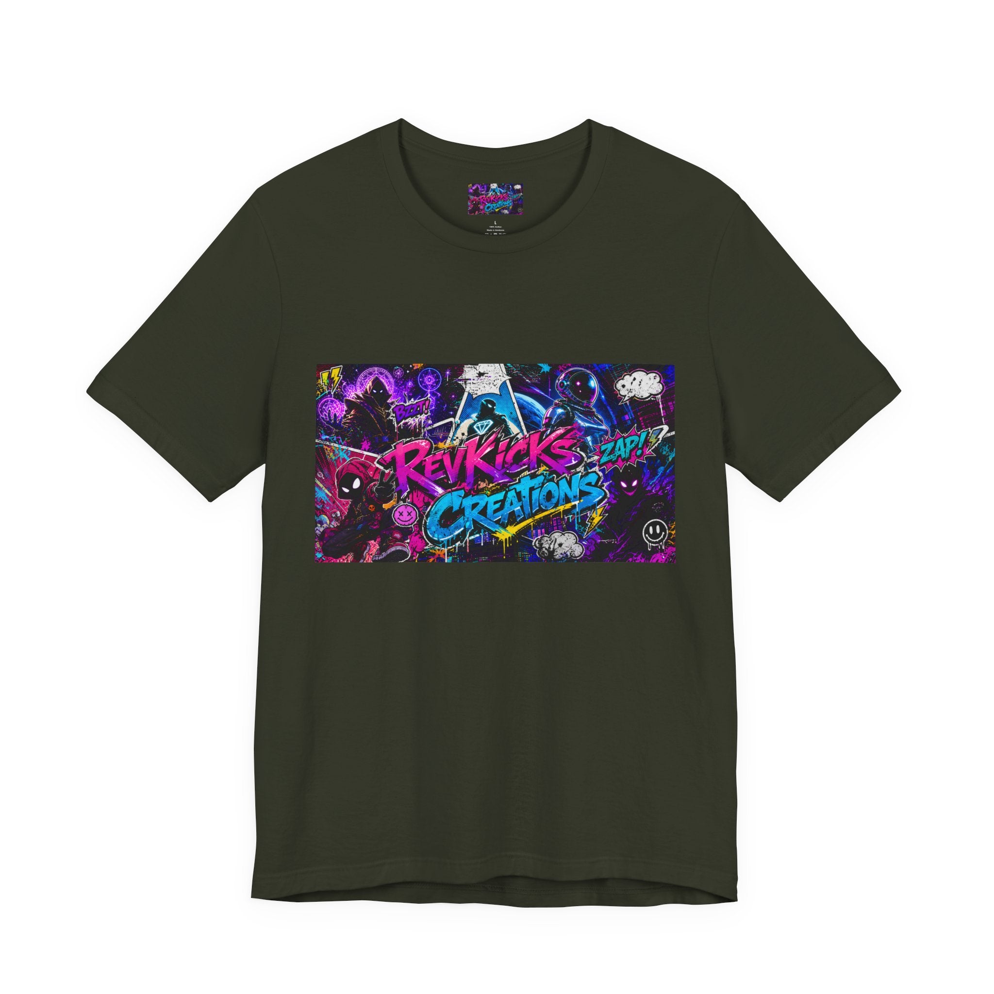 RevKicks Neon Crew Graphic T-Shirt