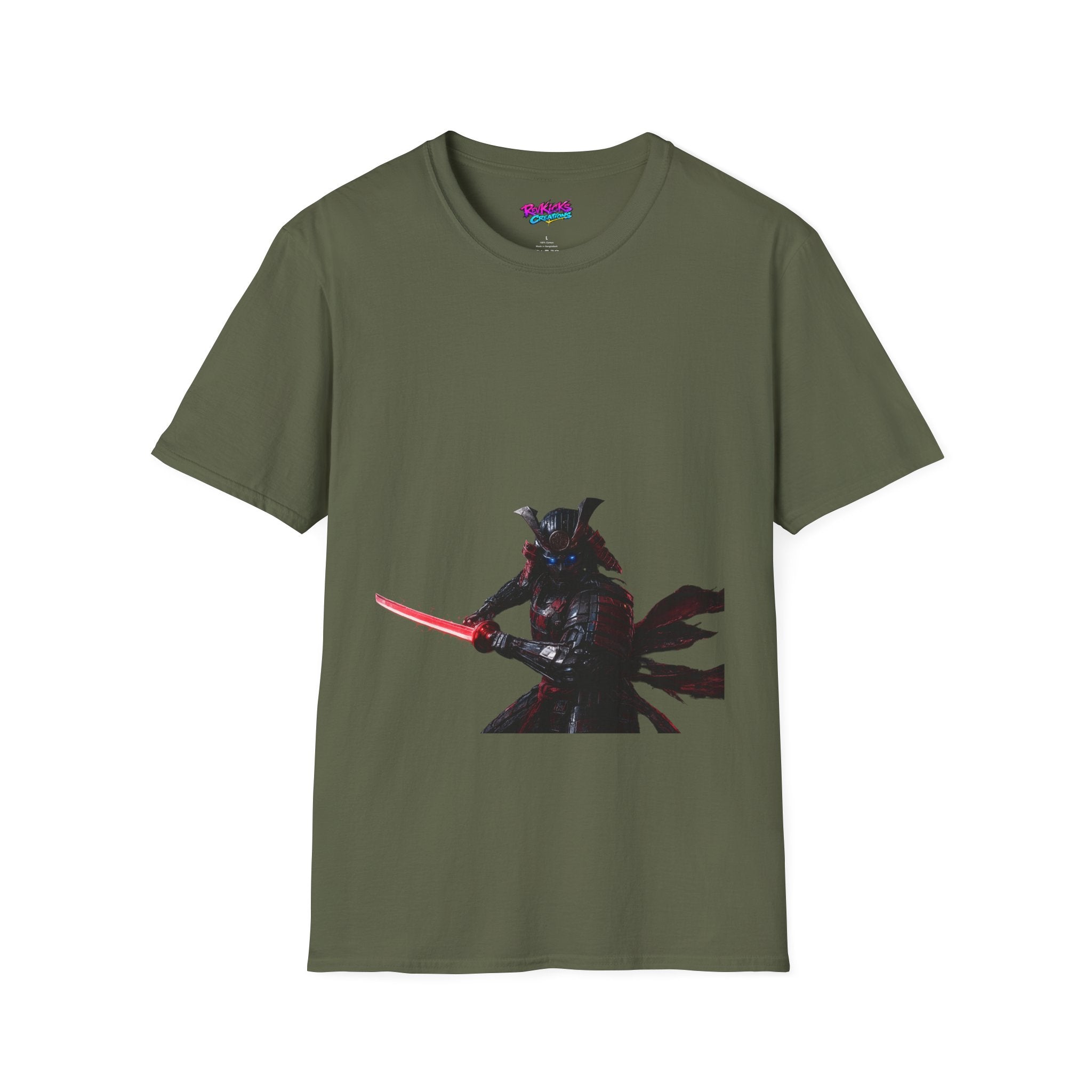 Cyber Samurai Graphic T-Shirt