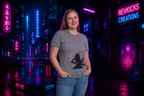 Cyber Samurai Graphic T-Shirt