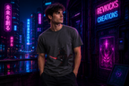 Cyber Samurai Graphic T-Shirt
