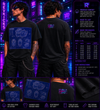Sky Bison Blueprint T-Shirt | Fantasy Creature Schematic Tee | Sci-Fi Graphic Shirt