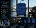 Longhaul Vista Blueprint Carry-On Suitcase – Cruise Ship Schematic Travel Luggage