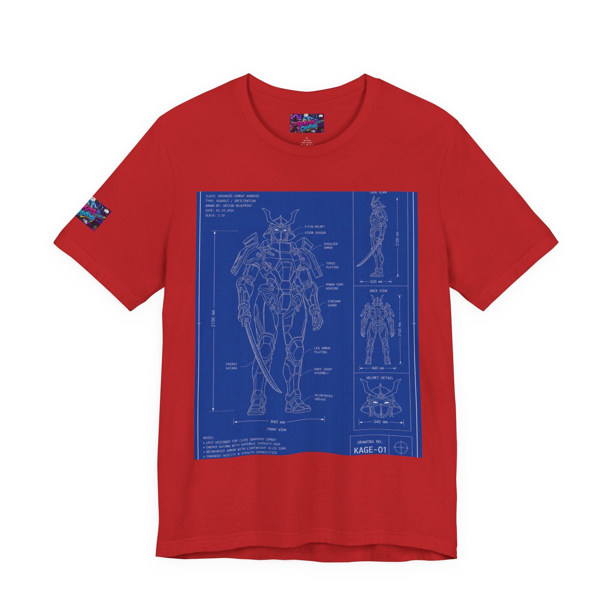 KAGE-01 Blueprint Tee