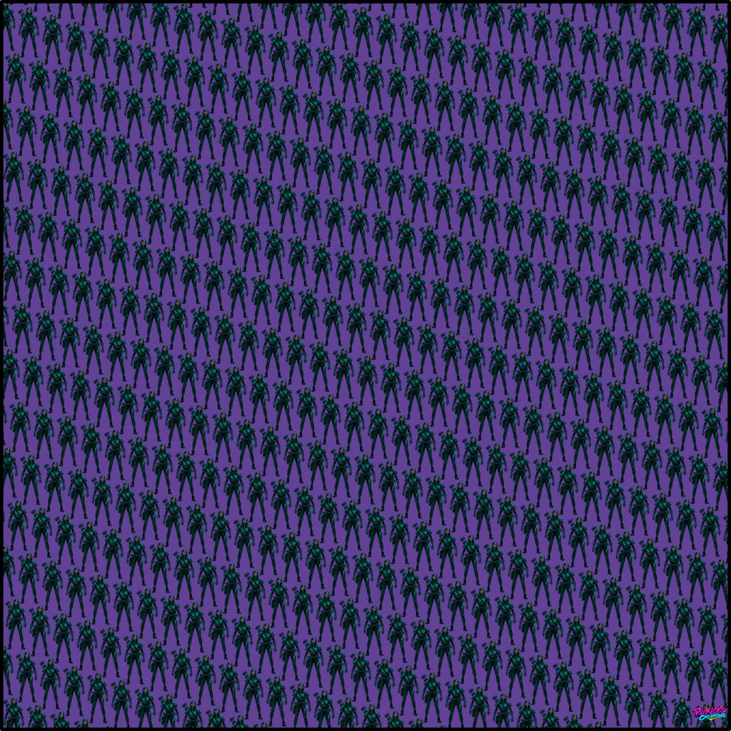 Rob-N Hood Fabric by the Yard — Purple Combed Cotton Prima (Halloween & Costume Sewing)