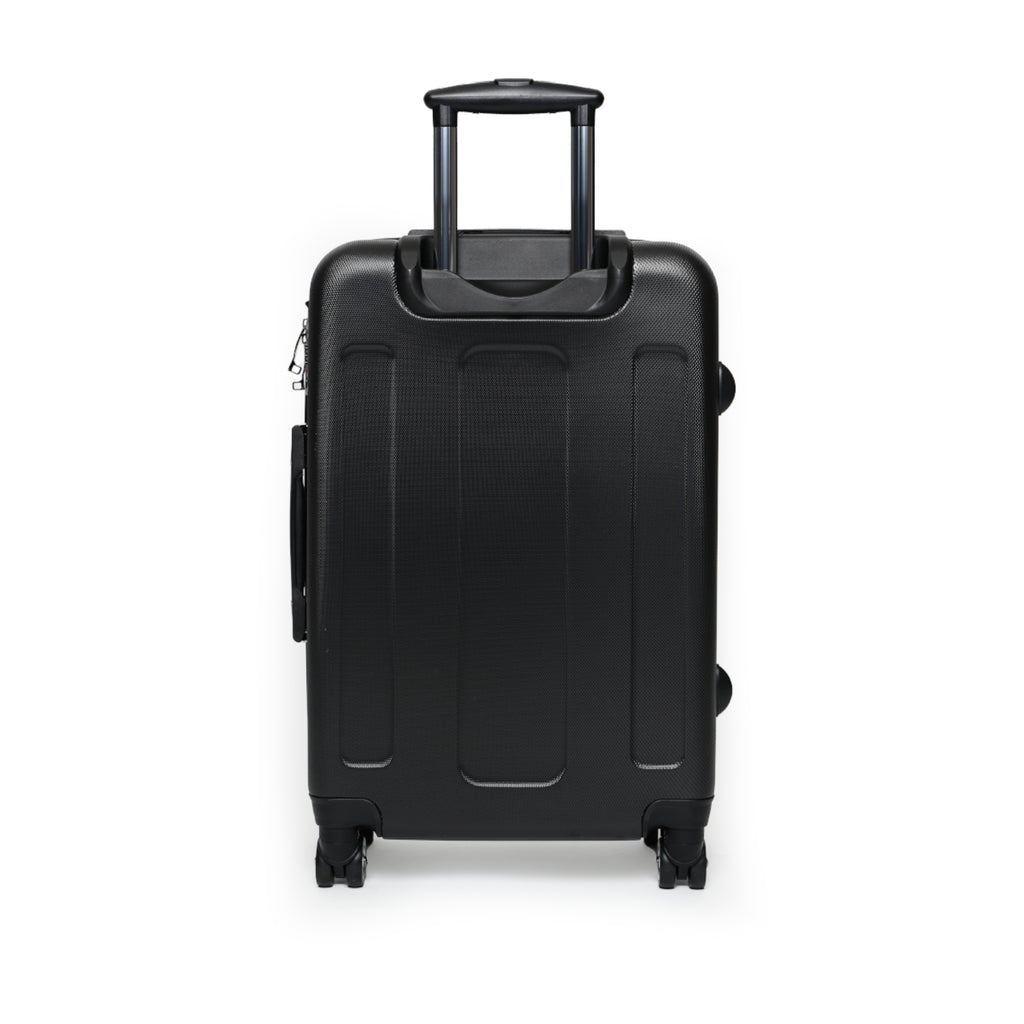 Cruise Ship Blueprint Suitcase Cover — Nautical Travel Luggage Protector